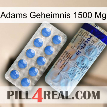Adams Secret 1500 Mg 39